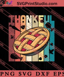 Thankful Pie Autumn Leaves SVG PNG EPS DXF Silhouette Cut Files