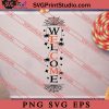 Welcome Halloween Horror SVG PNG EPS DXF Silhouette Cut Files