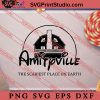 Amityville Halloween SVG PNG EPS DXF Silhouette Cut Files