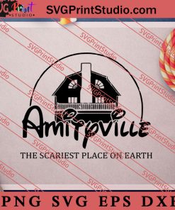 Amityville Halloween SVG PNG EPS DXF Silhouette Cut Files