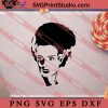 Bride Of Frankenstine Halloween SVG PNG EPS DXF Silhouette Cut Files