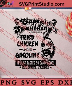 Captain Spaulding Halloween SVG PNG EPS DXF Silhouette Cut Files
