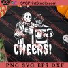 Cheers Halloween SVG PNG EPS DXF Silhouette Cut Files