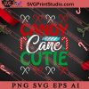 Candy Cane Cutie Christmas SVG, Merry X'mas SVG, Christmas Gift SVG PNG EPS DXF Silhouette Cut Files