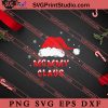 Mommy Claus Santa Hat Christmas SVG, Merry X'mas SVG, Christmas Gift SVG PNG EPS DXF Silhouette Cut Files