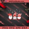 X'mas Gnomes Christmas SVG, Merry X'mas SVG, Christmas Gift SVG PNG EPS DXF Silhouette Cut Files