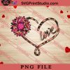 Love Sunflower Valentine Leopard PNG, Happy Valentine's Day PNG, Gnome Gift PNG