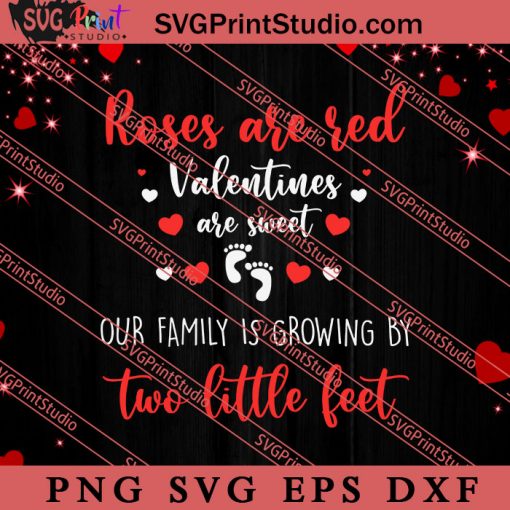 Valentines Day Pregnancy Announcement SVG, Happy Valentine's Day SVG, Valentine Gift SVG PNG EPS DXF Silhouette Cut Files