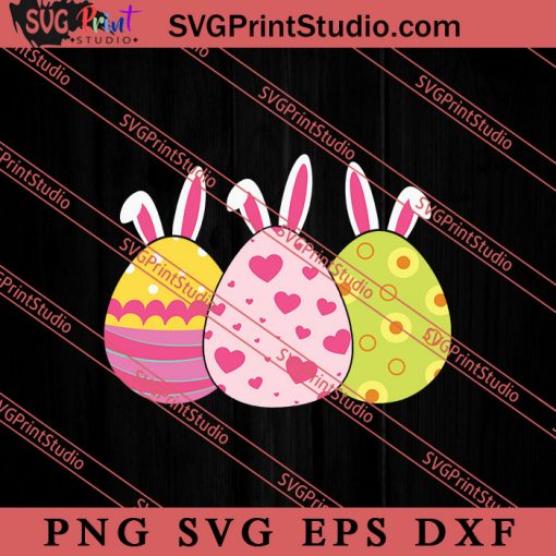 Cute Easter Eggs Happy Family Easter SVG, Easter's Day SVG, Cute SVG, Eggs SVG EPS DXF PNG Cricut File Instant Download