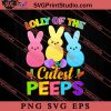 Lolly Of The Cutest Peeps Easter Sunday SVG, Easter's Day SVG, Cute SVG, Eggs SVG EPS PNG Cricut File Instant Download