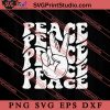 Womens Peace Design Sign Flag SVG, Peace Hippie SVG, Hippie SVG EPS DXF PNG Cricut File Instant Download