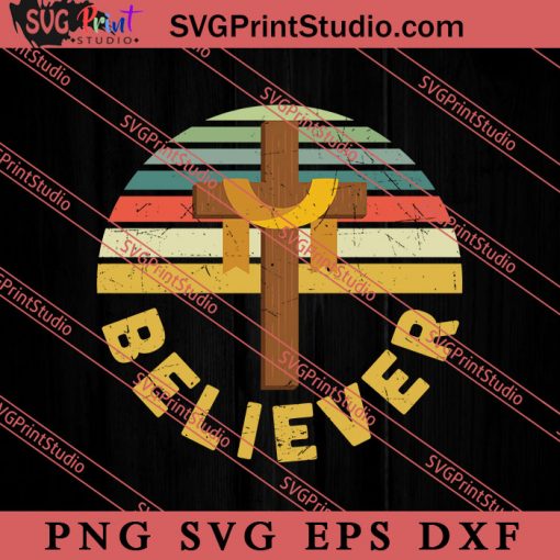 Believer John 316 Bible Verse SVG, Religious SVG, Bible Verse SVG, Christmas Gift SVG PNG EPS DXF Silhouette Cut Files