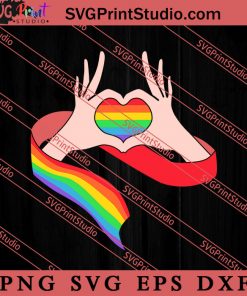 LGBT Love LGBT Rainbow Flag SVG, LGBT Pride SVG, Be Kind SVG