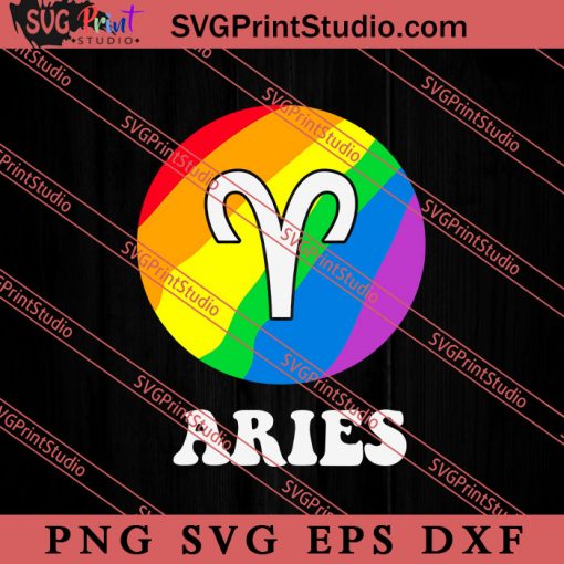 Aries LGBT LGBT Pride SVG, LGBTQ SVG, Gay SVG
