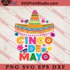 Cinco De Mayo SVG, Cinco de Mayo SVG, Mexico SVG, Fiesta Party SVG EPS DXF PNG Cricut File Instant Download