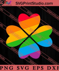 Irish Shamrock LGBT St Patricks SVG, LGBTQ SVG, Gay SVG