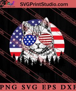A Meowica Fluff Yeah 4th SVG, Cat SVG, America SVG, 4th of July SVG