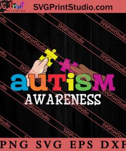 Autism Awareness Puzzle SVG, Autism Awareness SVG, Puzzle SVG