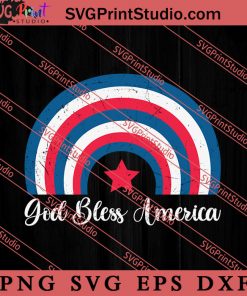 God Bless America SVG, America SVG, 4th of July SVG