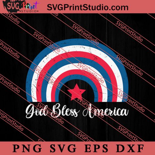 God Bless America SVG, America SVG, 4th of July SVG