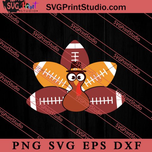 Baby Turkey and Football Lovers SVG, American Football SVG, NFL SVG