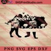 Nature Lion SVG, Nature SVG, Forest SVG PNG EPS DXF Silhouette Cut Files