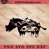 Nature Rhino SVG, Nature SVG, Forest SVG PNG EPS DXF Silhouette Cut Files