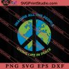 People Living Life In Peace SVG, Peace Hippie SVG, Hippie SVG