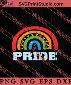 Pride Rainbow SVG, LGBTQ SVG, Gay SVG