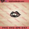 Vampire Lip 2 SVG, Vampire SVG, Halloween SVG PNG EPS DXF Silhouette Cut Files