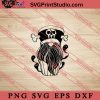 cupcake Gnome Blackbeard SVG, Cupcake SVG, Halloween SVG PNG EPS DXF Silhouette Cut Files