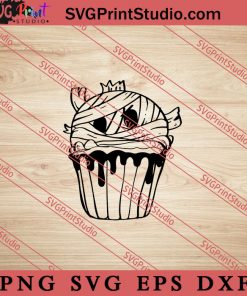 cupcake Mommy SVG, Cupcake SVG, Halloween SVG PNG EPS DXF Silhouette Cut Files