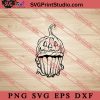 cupcake Pumpkin SVG, Cupcake SVG, Halloween SVG PNG EPS DXF Silhouette Cut Files