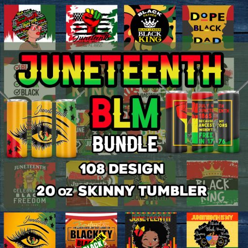 Juneteenth 20oz Skinny Straight &Tapered Designs,Juneteenth Tumbler designs,Juneteenth PNG