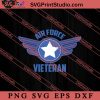 Air Force Veteran SVG, Military SVG, Veteran SVG