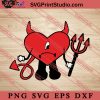 Bad Bunny Heart Monster svg png dxf eps Cricut Silhouette