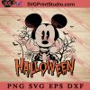 Disney Mickey Happy Halloween SVG PNG DXF EPS Cut Files For Cricut Silhouette