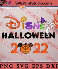 Disney Happy Halloween 2022 SVG, Disneyland Halloween 2022 SVG files for cricut Silhouette