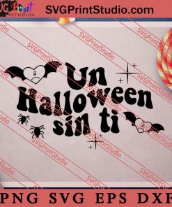 Un Halloween Sin Ti svg, Bad Bunny Halloween svg, Bat bad Bunny logo Halloween svg