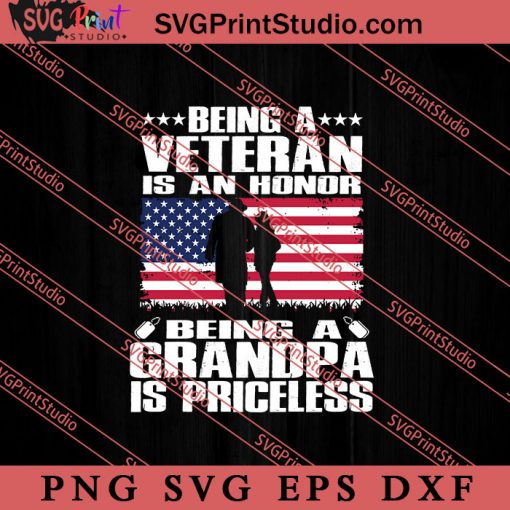 Veteran is an Honor Grandpa 737 SVG, Military SVG, Veteran SVG
