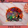 Black Witch Cat Coffin And Moon PNG, Cat PNG, Happy Halloween PNG Digital Download