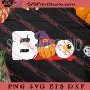 Boo SVG, Happy Halloween SVG, Witch SVG EPS DXF PNG Digital Download