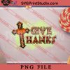 Give Thanks Cross Leopard Thanksgiving PNG, Thanksgiving PNG, Autumn Digital Download
