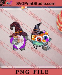 Halloween Gnome Spooky Eyes Candy PNG, Halloween PNG, Witch PNG Digital Download