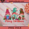 Merry Christmas PNG, Gnomies PNG, Coffee PNG Digital Download