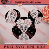 Mickey Head Hocus Pocus SVG, Halloween witches SVG DXF PNG EPS Clipart Cut File Outline Silhouette