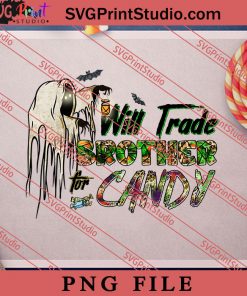 Will Trade Brother For Candy PNG, Halloween PNG, Witch PNG Digital Download
