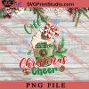 Coffee Christmas Cheer PNG, Coffee PNG, Merry Christmas PNG Digital Download