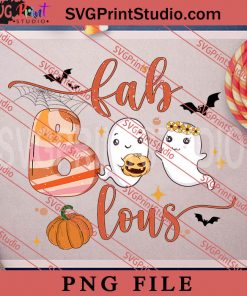 Fab Lous PNG, Boo PNG, Happy Halloween PNG Digital Download