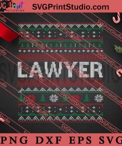 LAWYER SVG, Merry Christmas SVG, Christmas Sweater SVG EPS DXF PNG Digital Download